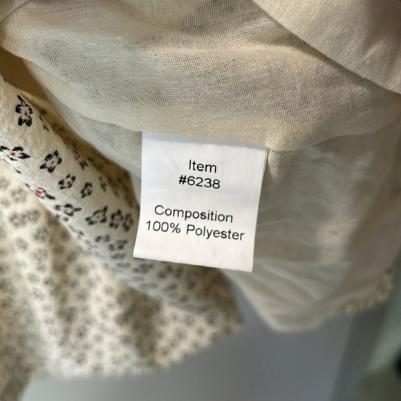 Floral Peasant Tiered Skirt, Size 20 Kids - Picture 8 of 8